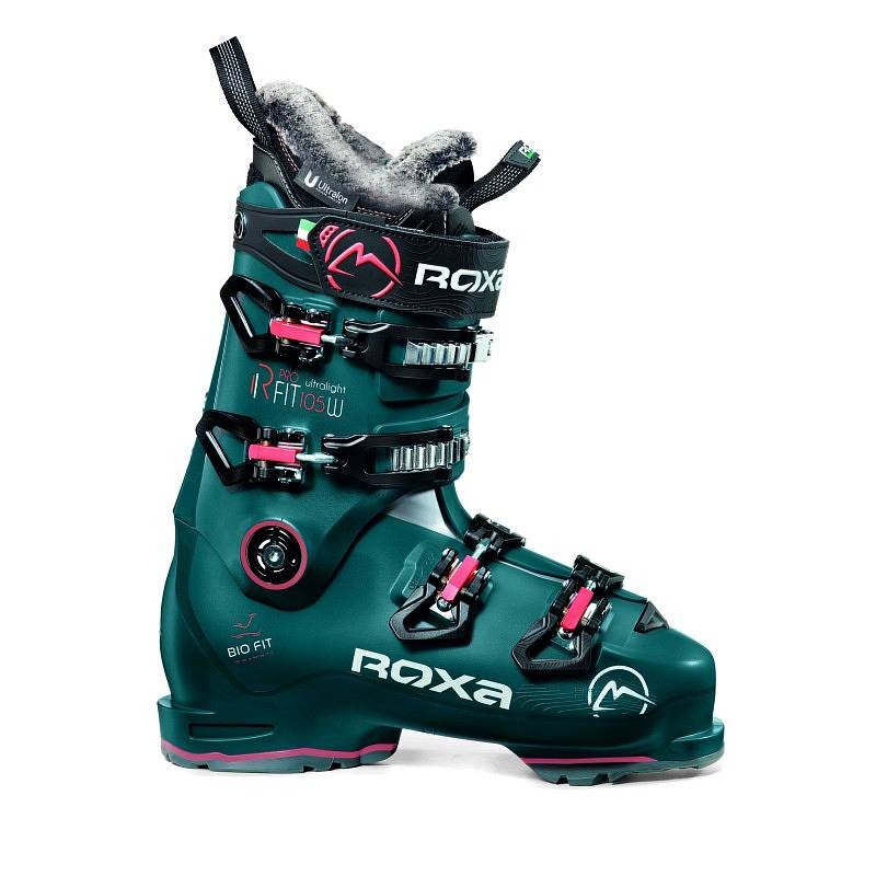The women's ski boot ROKXA R/Fit Pro W 105 is a specially designed model for women and is intended for good skiers looking for top performance and ski control.