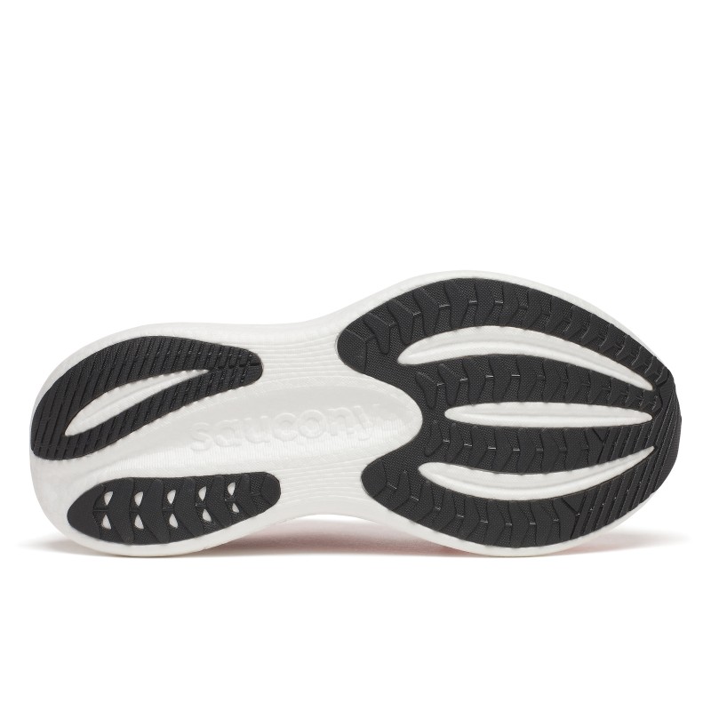 Odkrij ženske tekaške superge Saucony Triumph 23 z vrhunskim blaženjem PWRRUN PB, lahkotnim občutkom in izjemnim udobjem za dolge teke in vsakodnevne treninge. Zaženi svoj najboljši tek!