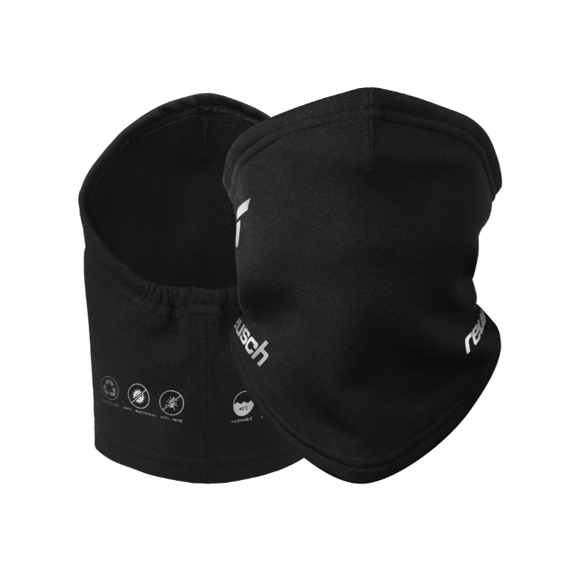 Antibakterijska smučarska maska Reusch z 4-way stretch materialom, anti-odor zaščito in trajno higieno. Popolna toplina in zaščita za na sneg – AS Sport Outlet.