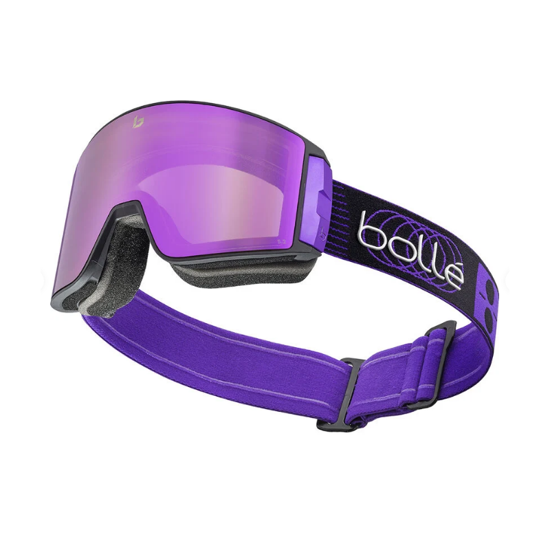 Smučarska očala Bollé Blackridge – vrhunska vidljivost, udobje in zaščita v vseh razmerah. Phantom leča Cat. 2 in 100 % UV zaščita.