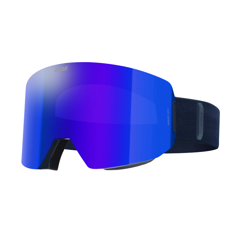 Smučarska očala CÉBÉ Versus 2 z brezokvirno cilindrično lečo Cat. 3 za sončne razmere. Široko vidno polje, udobna pena in drzen dizajn. Kupite pri AS Sport Outlet.