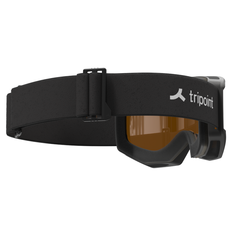 TRIPOINT 106 Frontier ski goggles offer clear visibility, 100% UV protection, and a comfortable fit. Category 2 lens, OTG adjustment, and Scandinavian design for worry-free skiing.