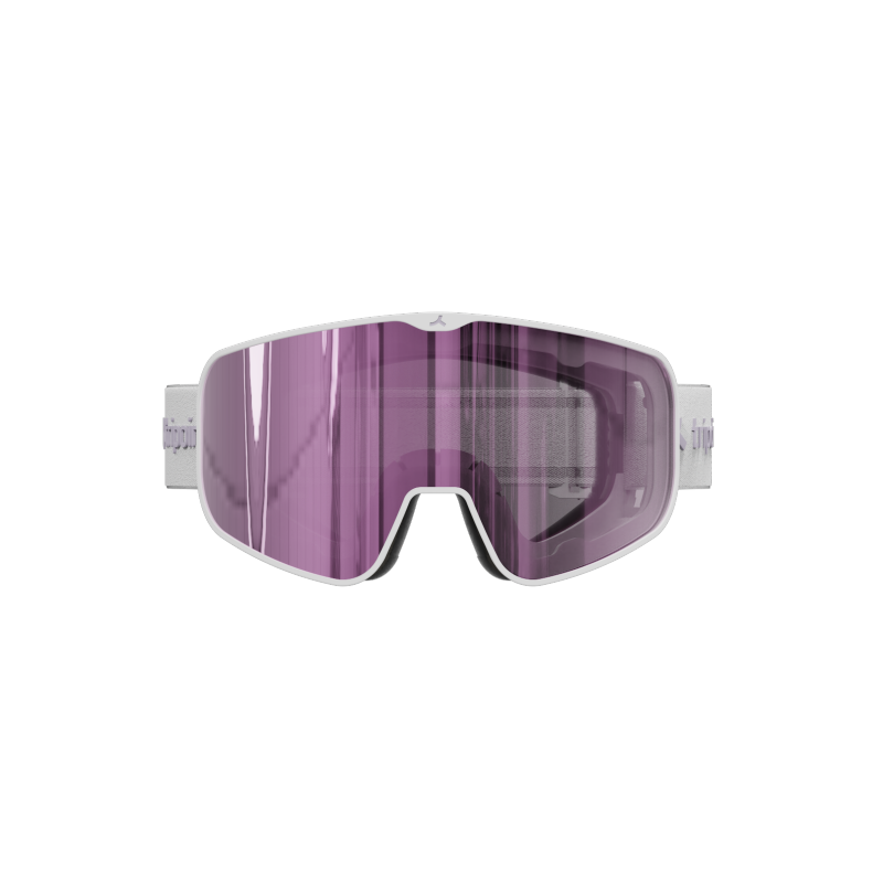 Ski goggles TRIPOINT 109 Tumba Peak, a pair of large ski goggles designed for a wide field of view on the slopes. The ventilated frame ensures optimal airflow, complemented by a triple-layer foam construction for a comfortable fit on the face.