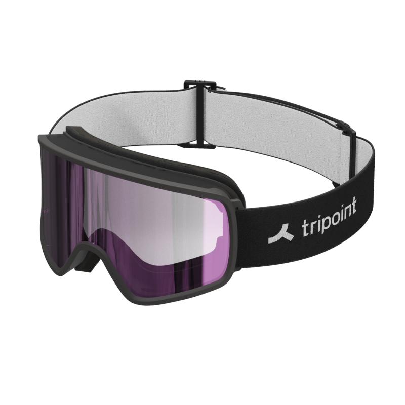 Smučarska očala TRIPOINT 113 Mount Roraima, mešanico elegantnega dizajna in širokega vidnega polja za vaše smučarske pustolovščine. Ta velika smučarska očala se odlikujejo po čistih linijah in širokem vidnem polju.