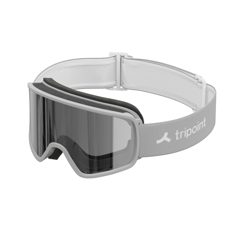 TRIPOINT 113 Mount Roraima ski goggles offer a wide field of view, 100% UV400 protection, and anti-fog double lens. OTG adapted, interchangeable lens, and secure silicone strap for a flawless skiing experience.