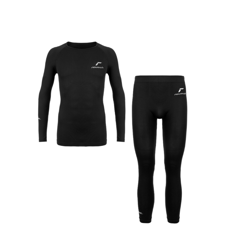 Reusch Underwear Set Warm črn – brezšivno termo spodnje perilo, ki ohranja toploto, odvaja vlago in nudi maksimalno svobodo gibanja. Idealno kot baza za zimske aktivnosti.