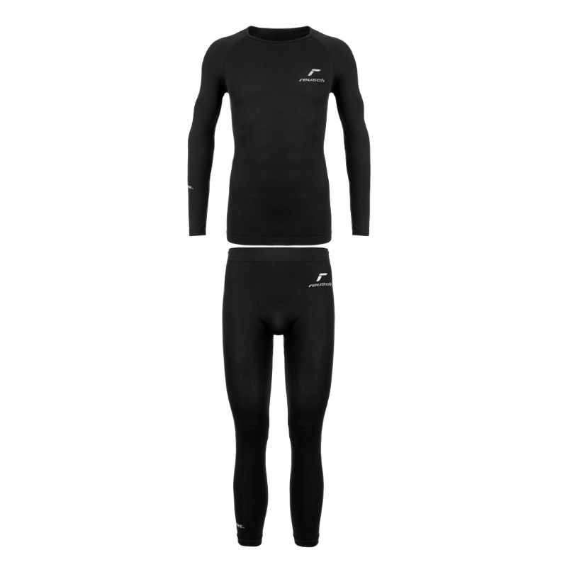 Reusch Underwear Set Warm črn – brezšivno termo spodnje perilo, ki ohranja toploto, odvaja vlago in nudi maksimalno svobodo gibanja. Idealno kot baza za zimske aktivnosti.