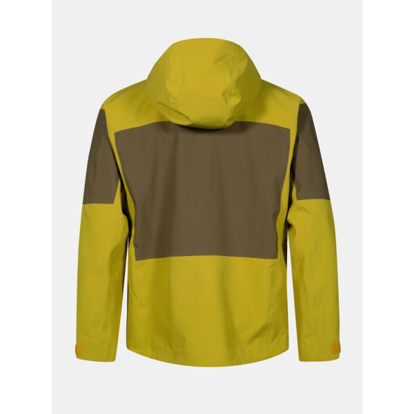 Halti Rizle 3L unisex smučarska jakna – 3-slojni DrymaxX® Nano material, vodoodpornost 25.000 mm, Primaloft® Thermo Fleece paneli in PFC-free obdelava. Tehnično vrhunska jakna za zahtevne smučarje.