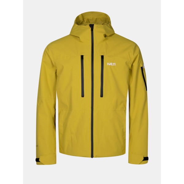 Halti Melvik moška smučarska jakna – vodoodporna DrymaxX® tehnologija, Microtherm® Dynamic izolacija in 100 % recikliran material. Idealna izbira za aktivne smučarje, ki želijo toploto in udobje v vseh razmerah.