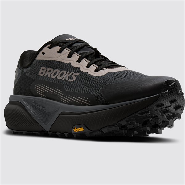 Vodoodporne moške trail superge Brooks Cascadia 20 GTX z blaženjem DNA FLASH v2, tehnologijo TrailAdapt in podplatom Vibram Megagrip za tehnične poti ter mokre razmere.