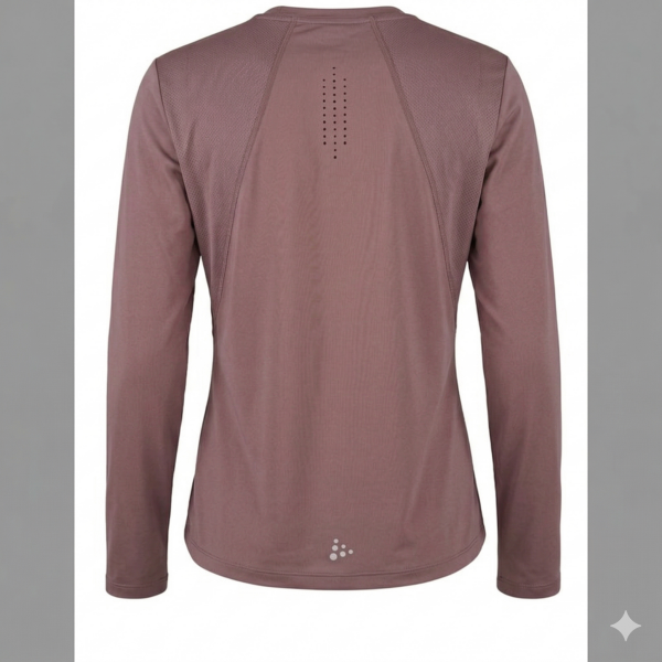 Kakovostna ženska majica za tek CRAFT z dolgimi rokavi. Odlično odvaja vlago in nudi maksimalno udobje pri športu. Kupite v AS Sport Outlet.