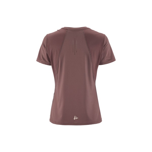 Kakovostna ženska športna majica CRAFT za tek, fitness in trening. Zračna, hitro sušeča in udobna za aktivne. Na voljo v AS Sport Outlet.