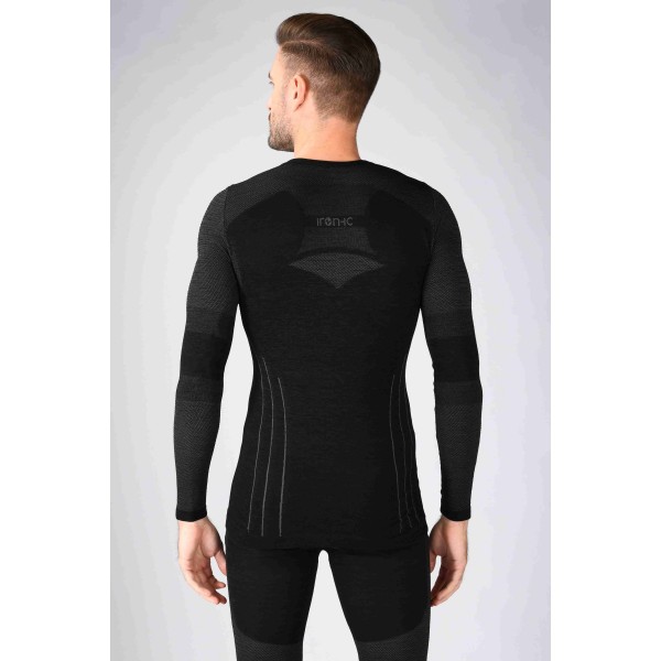 Merino men's t-shirt Ir-onic