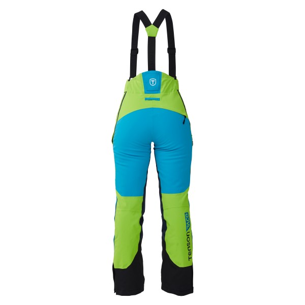 The TENSON RACE women's ski pants in turquoise green with blue details combine top functionality and an elegant look. Made from high-quality materials, they are extremely durable and elastic.