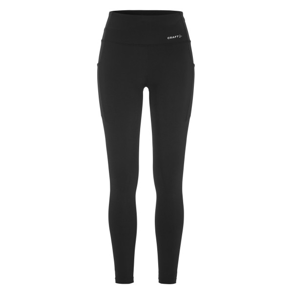 Udobne ženske dolge pajkice CRAFT za tek, fitness in trening. Elastične, neprosojne in z visokim pasom. Popolna izbira za šport. Na voljo v AS Sport Outlet.