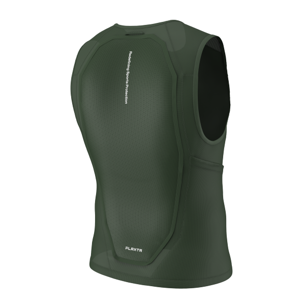 Moška zaščita za hrbet FLAXTA Behold 2 nudi vrhunsko varnost, udobje in zračnost z inovativnim AVA sistemom. Certificirano po EN1621-2.