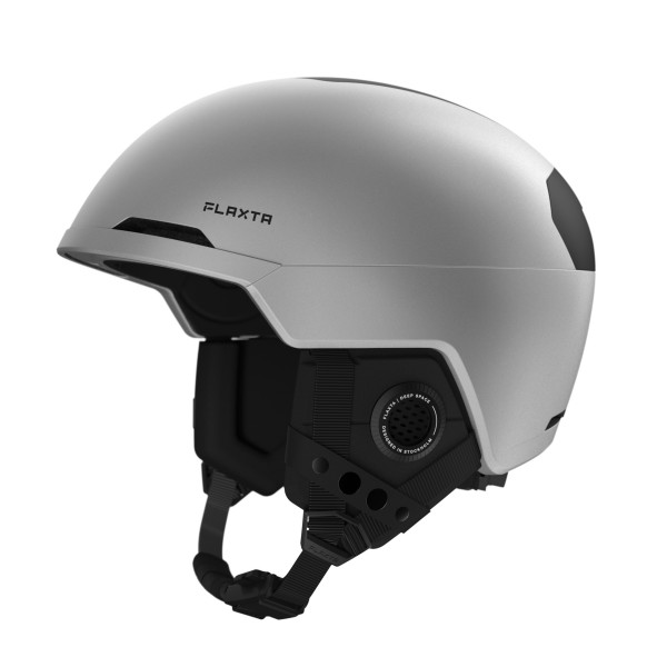 FLAXTA Deep Space MIPS srebrna – lahka, topla in izjemno varna smučarska čelada z MIPS tehnologijo, Primaloft izolacijo, nastavljivim prezračevanjem in FoamFit prileganjem. Idealna za vse, ki iščejo maksimalno zaščito in udobje na snegu.