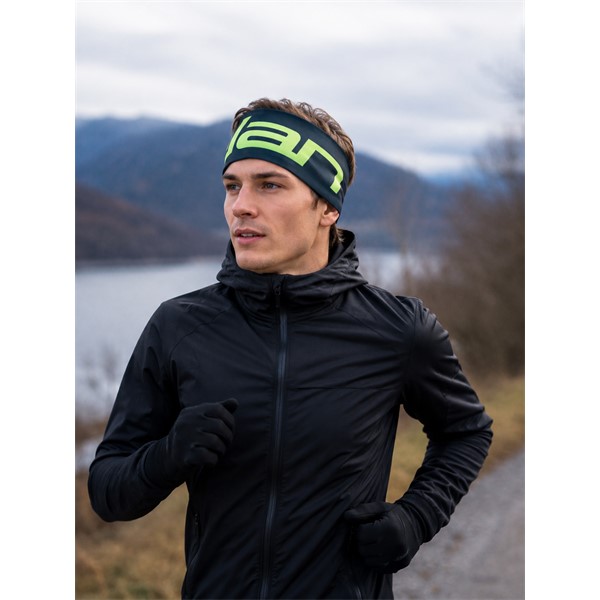 Svetlo zelen športni trak za glavo ELAN LGREEN za smučanje, tek in kolesarjenje