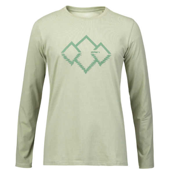 Udobna moška majica ELAN z dolgimi rokavi iz organskega bombaža. Odlična za prosti čas in outdoor aktivnosti. Na voljo v AS Sport Outlet.