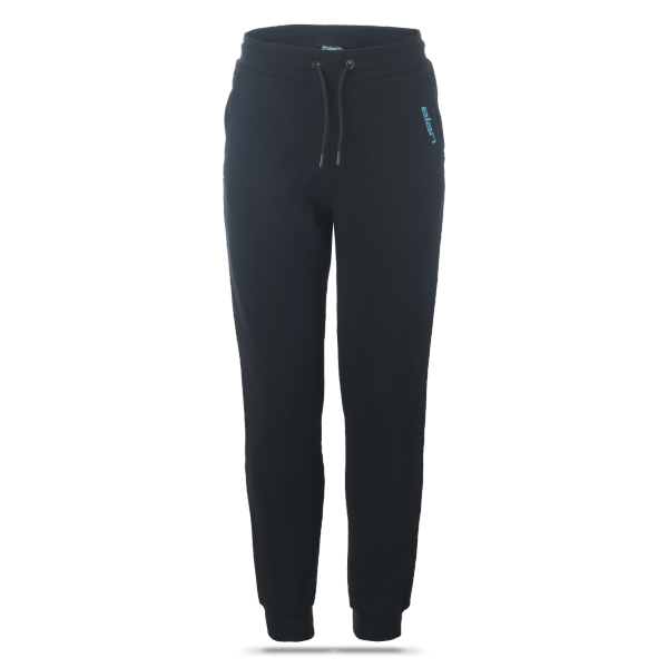 The Elan Lifestyle Logo Black men's tracksuit bottoms are made from high-quality materials that combine comfort and durability. They consist of a blend of 70% organic cotton and 30% polyester, ensuring softness, breathability, and durability.