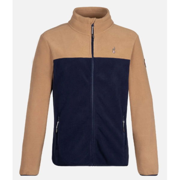 Moška flis jopica AULP VOLVI HOMME je odlična izbira za hladnejše dni, saj združuje toploto, udobje in športno eleganco. Izdelana je iz mehke in lahke polarnoflis tkanine, ki zagotavlja prijetno toploto, hkrati pa omogoča dobro zračnost.