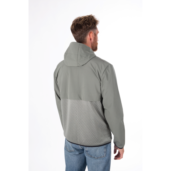 Odkrijte moško hibridno jopico AULP CHUCK BARK – izjemno lahko, raztegljivo in zračno jopico, idealno za športne aktivnosti in vsakodnevno nošenje. Popolna kot srednji sloj ali samostojen kos. Ugodna cena v AS Sport Outlet!