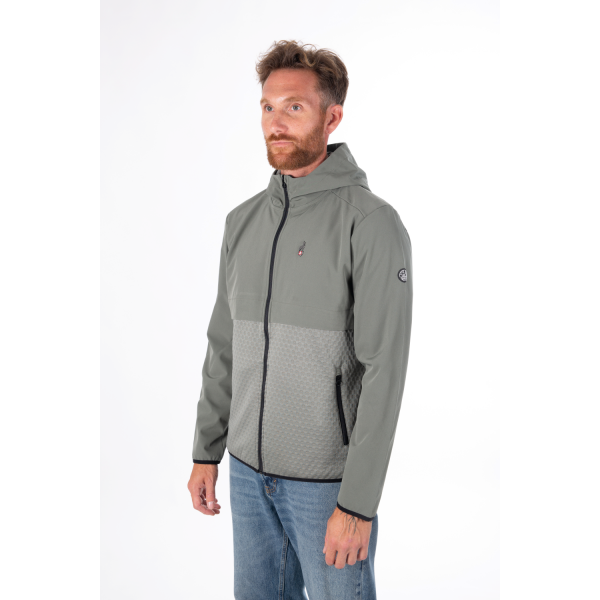 Odkrijte moško hibridno jopico AULP CHUCK BARK – izjemno lahko, raztegljivo in zračno jopico, idealno za športne aktivnosti in vsakodnevno nošenje. Popolna kot srednji sloj ali samostojen kos. Ugodna cena v AS Sport Outlet!