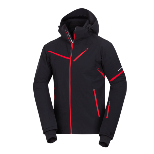 Moška smučarska bunda EDUARDO nudi zanesljivo zaščito pred snegom in vetrom z membrano 10K/10K, toplo sintetično izolacijo in popolno smučarsko opremo. Idealna izbira za zahtevne zimske razmere.