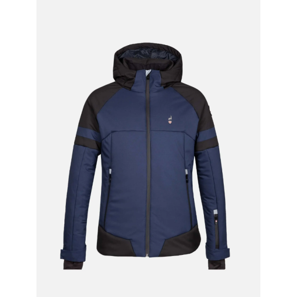 Moška smučarska jakna AULP SAMMY združuje učinkovito toplotno zaščito, zanesljivo zaščito pred vetrom in vlago ter eleganten športni dizajn. Snemljiva kapuca in Lycra manšete za udobno smučanje v vseh razmerah.