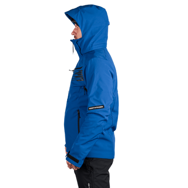 Moška smučarska jakna Northfinder Bartalan nudi vodni stolpec 10.000 mm, odlično toploto, zračnost in PFC-free zaščito. Popolna izbira za smučanje, turno smuko in hladne zimske dni. Najboljša kakovost po ugodni ceni — AS Sport Outlet.