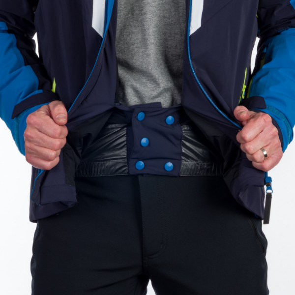 Moška smučarska jakna NORTHFINDER STEPHAN združuje 10K/10K vodoodporno zaščito, izolacijo PrimaLoft® Eco Black in RECCO® varnostni sistem. Popolna izbira za zahtevne smučarje, ki želijo toplino, udobje in varnost v vseh zimskih razmerah.