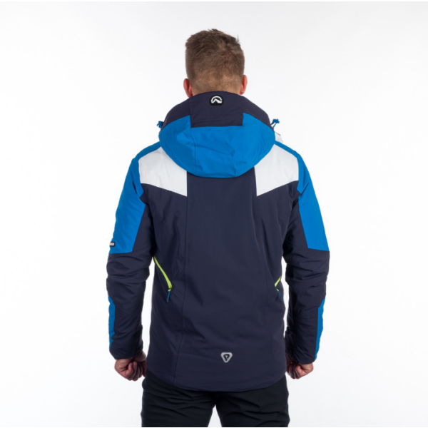 Moška smučarska jakna NORTHFINDER STEPHAN združuje 10K/10K vodoodporno zaščito, izolacijo PrimaLoft® Eco Black in RECCO® varnostni sistem. Popolna izbira za zahtevne smučarje, ki želijo toplino, udobje in varnost v vseh zimskih razmerah.