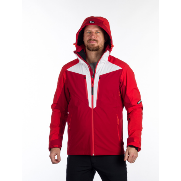 Moška smučarska jakna NORTHFINDER STEPHAN združuje 10K/10K vodoodporno zaščito, izolacijo PrimaLoft® Eco Black in RECCO® varnostni sistem. Popolna izbira za zahtevne smučarje, ki želijo toplino, udobje in varnost v vseh zimskih razmerah.