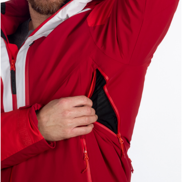 Moška smučarska jakna NORTHFINDER STEPHAN združuje 10K/10K vodoodporno zaščito, izolacijo PrimaLoft® Eco Black in RECCO® varnostni sistem. Popolna izbira za zahtevne smučarje, ki želijo toplino, udobje in varnost v vseh zimskih razmerah.