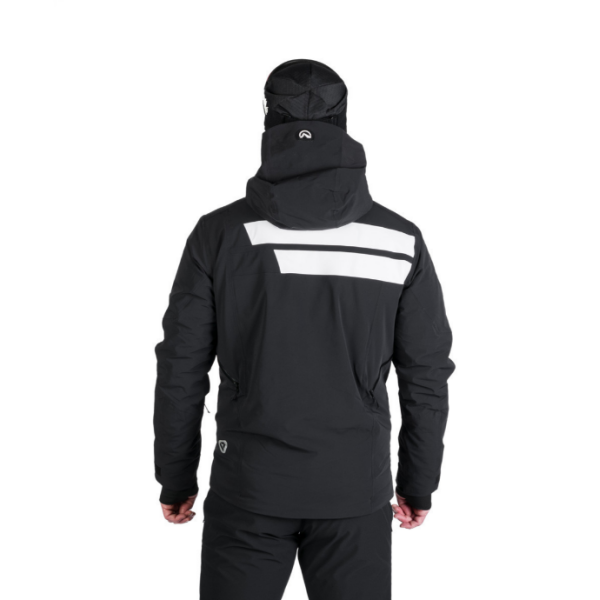 Moška smučarska jakna NORTHFINDER VALERIO ponuja 10K/10K vodoodporno zaščito, toplo izolacijo PrimaLoft® Eco Black in PFC-free obdelavo. Snežni pas, snemljiva 3D kapuca in vodoodporne YKK® zadrge za brezskrbne dni na snegu.
