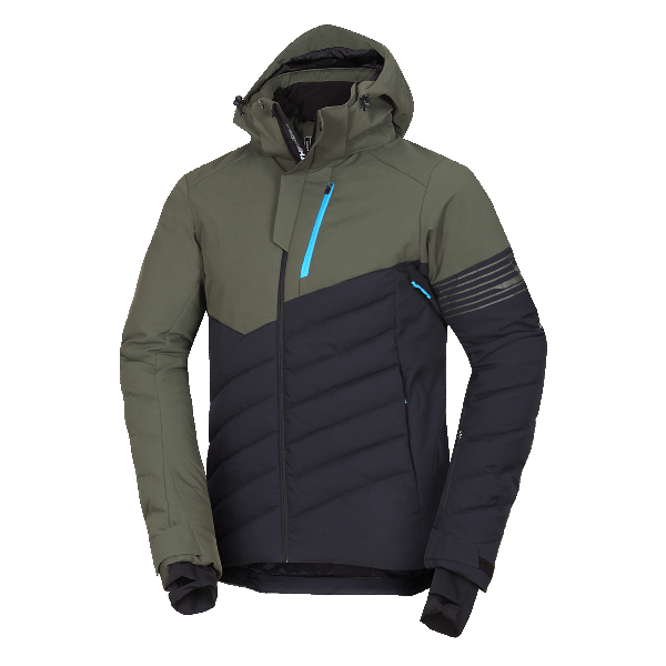 Odkrij moč zimskega udobja z moško smučarsko jakno NORTHFINDER ZYGMUNT. Vodoodporna 10K/10K zaščita, 3D izolacija in ekološka obdelava brez PFC. Popolna za zahtevne smučarje in ljubitelje snega.