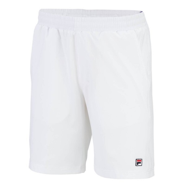 Moške kratke hlače FILA SANTANA so idealna izbira za vse vaše športne aktivnosti. Izdelane iz visokokakovostnega materiala, 100% poliestra, te hlače zagotavljajo udobje, zračnost in vzdržljivost med gibanjem.