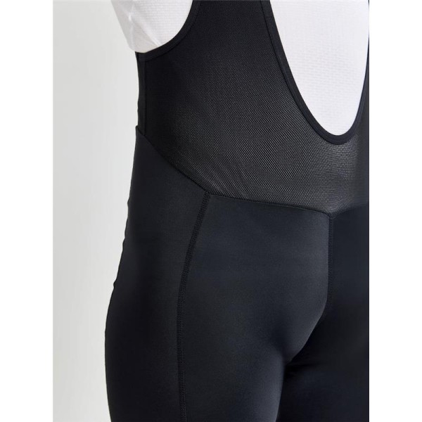 Men's CRAFT CORE ENDUR BIB cycling shorts with suspenders are elastic, soft, and ergonomic cycling shorts with suspenders. Made from durable, technical fabric.