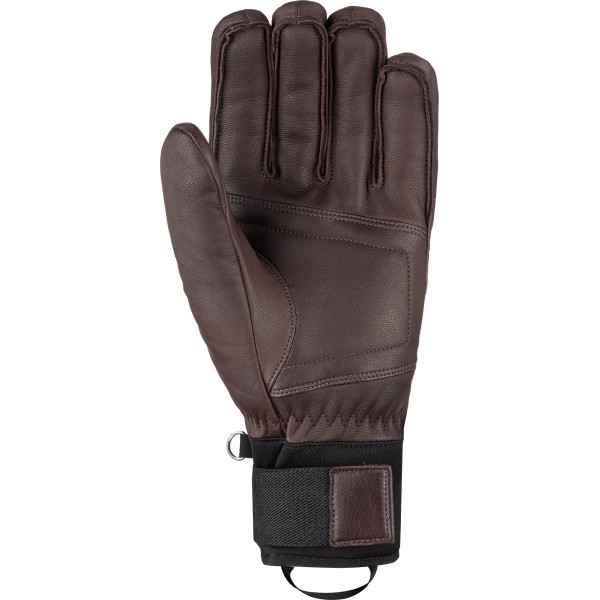The REUSCH HIGHLAND R-TEX® XT DK. BROWN men's ski gloves are made specifically for top skiers. This style of gloves made from full leather is approved for use in uninhabited ski areas.