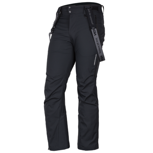 Vodoodporne moške smučarske hlače NORTHFINDER BALASZ z odličnim prileganjem, zračnostjo in trajnostno zasnovo. Idealne za aktivne smučarje!