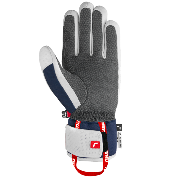 Odkrij izjemno zmogljivost in slog z moškimi smučarskimi rokavicami REUSCH ALEXIS PINTURAULT. Izdelane iz kozjega usnja z R-Loft™ izolacijo in SoftPlush podlogo nudijo toplino, oprijem in udobje profesionalne ravni.