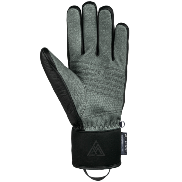 Reusch Marco Schwarz Signature – prestižne črne usnjene smučarske rokavice z R-LOFT™ izolacijo, karbonsko zaščito in popolnim oprijemom. Izberi profesionalno kakovost pri AS Sport Outlet.