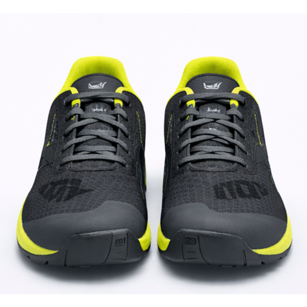 Moške fitness superge INOV8 F-LITE 250 za CrossFit, dvigovanje uteži in intenzivne treninge. Le 250 g, 3 mm drop, stabilen oprijem in maksimalna agilnost. Idealne gym superge za resne treninge.