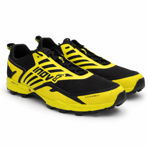 Moške trail superge INOV8 X-TALON ULTRA 260 z 8 mm čepi in POWERFLOW blaženjem. Popolna izbira za ultra trail, mehko podlago in blato. Maksimalen oprijem, udobje in stabilnost.