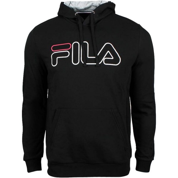 The Fila men's sweater is a comfortable and versatile piece suitable for everyday wear. It features a hood, making it even more functional for various weather conditions. Made from 80% cotton and 20% polyester, it ensures comfort and durability.