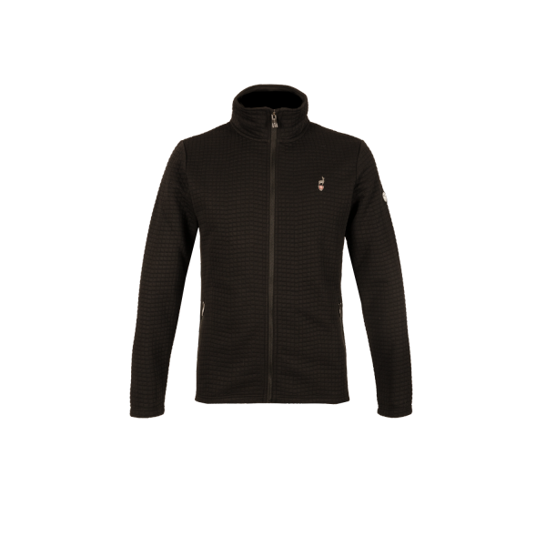 Moški midlayer AULP CRUIZ BLACK zagotavlja popolno toploto, izjemno svobodo gibanja in zračno jacquard pletivo. Odličen kot srednji sloj za smučanje ali outdoor aktivnosti. Odkrij udobje in performance v AS Sport Outlet.