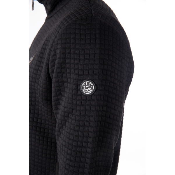 Moški midlayer AULP CRUIZ BLACK zagotavlja popolno toploto, izjemno svobodo gibanja in zračno jacquard pletivo. Odličen kot srednji sloj za smučanje ali outdoor aktivnosti. Odkrij udobje in performance v AS Sport Outlet.