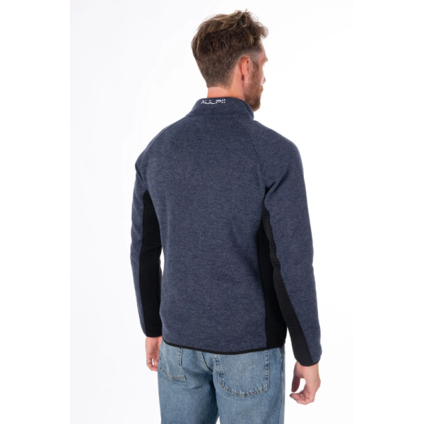 Topel in zračen moški midlayer AULP Ronal za smučanje, pohodništvo in outdoor aktivnosti. Lahek, raztegljiv in udoben srednji sloj. AS Sport Outlet.