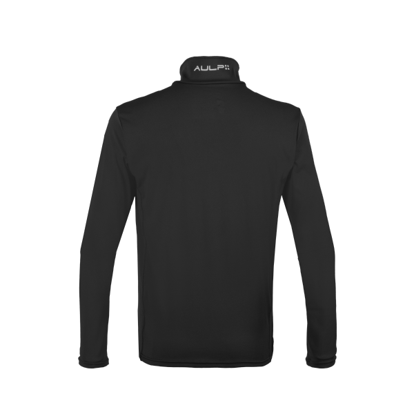 AULP COREY BLACK moški tehnični puli – izjemna toplota, elastičnost in udobje za smučanje in outdoor aktivnosti. Naroči zdaj v AS Sport Outlet!