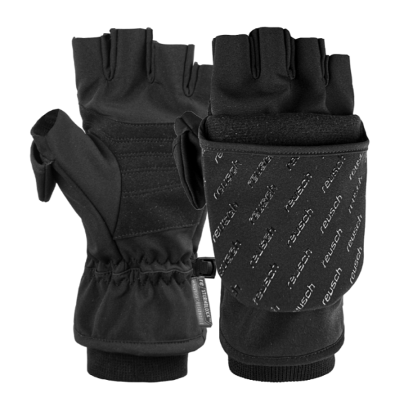 Rokavice REUSCH DEXX Convertible so zasnovane za vse, ki iščejo popolno kombinacijo udobja, zaščite in vsestranskosti na smučanju ali drugih zimskih športih. Inovativna Convertible konstrukcija omogoča preprosto pretvorbo iz prstnih rokavic v mitten.